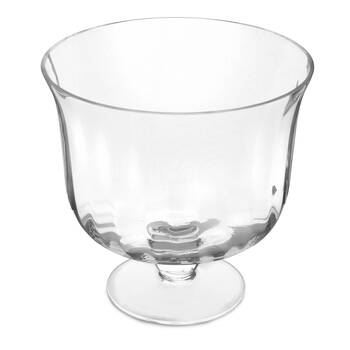 Jamie Oliver Big Love Showstopper Glass Serving Bowl and Trifle Dish 22cm Clear