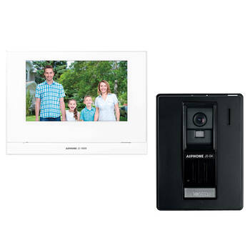 Aiphone 7" LCD Wireless Video Intercom Kit w/Video Recording