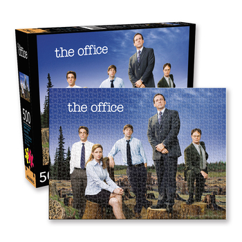 500pc Aquarius 35x48cm The Office Forest Jigsaw Puzzle 14y+