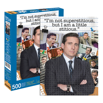 500pc Aquarius 35x48cm The Office Michael Scott Quote Jigsaw Puzzle 14y+