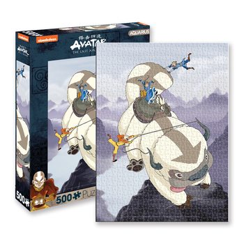 500pc Aquarius Avatar Appa & Gang 35x48cm Jigsaw Puzzle 14y+