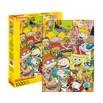 1000pc Aquarius Nickelodeon Cast 51x71cm Jigsaw Puzzle 14y+