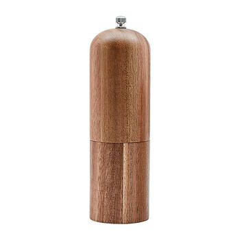 Essen Acacia Wood Spice Grinder 6x18 Pepper Mill Durable Kitchenware Brown