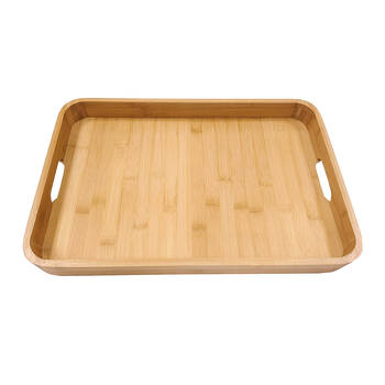 Essen Bamboo Thin Tray 45x30x4m Serving Natural Finish Serveware Brown