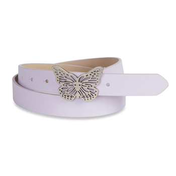 Jessica Simpson Size L/XL Women's Butterfly Feature Buckle Hip Belt Lilac