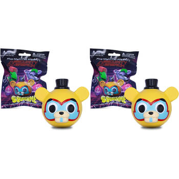 2PK Five Nights At Freddy's 2.5 In Squishmee Series 2 - Assorted 3y+
