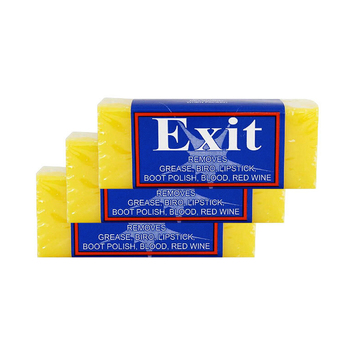 3x Exit Soap Stain Remover Grease/Biro Blood Multi-Purpose Cleaner