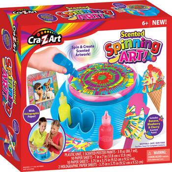 Cra-Z-Art Scented Educational Spinning Art Stationery Colouring Pens Kids 6y+