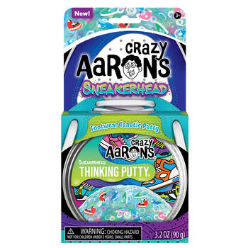 Crazy Aarons Thinking Putty Trendsetters Sneakerhead Fidget Kids Toy 3y+