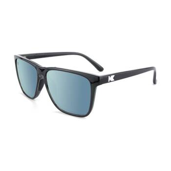 Knockaround Fast Lanes Sport Sunglasses Polarised UV400 Jelly Black/Sky Blue