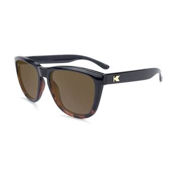 Knockaround Premiums Sunglasses Polarised UV400 West End(Black/Amber)