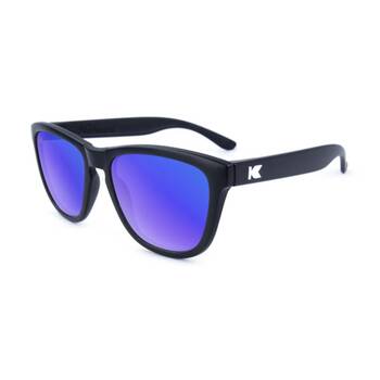 Knockaround Premiums Sunglasses Polarised UV400 Impact Resistant Black/Moonshine