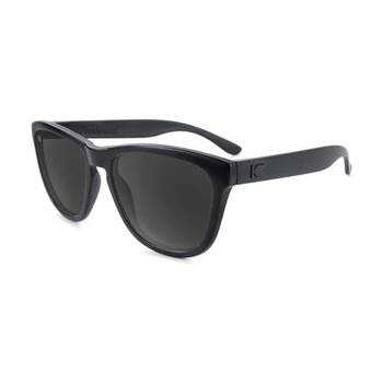 Knockaround Premiums Sunglasses Polarised UV400 Black on Black/Smoke 