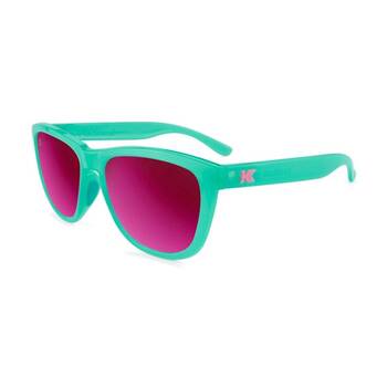 Knockaround Premiums Sport Sunglasses Polarised UV400 Aquamarine/Fuchsia