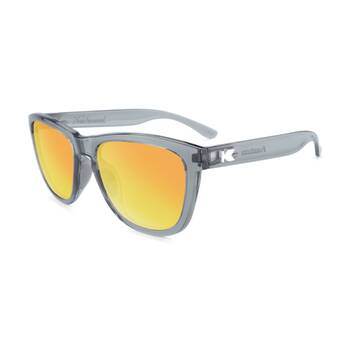 Knockaround Premiums Sport Sunglasses Polarised UV400 Clear Grey/Sunset