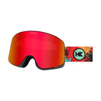 Knockaround Slingshots Snow Goggles Anti-Fog Magnetic lens UV400 Hot Tamale