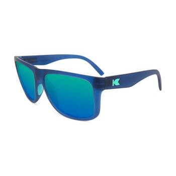 Knockaround Torrey Pines Sport Sunglasses Polarised UV400 Rubberized Navy/Mint