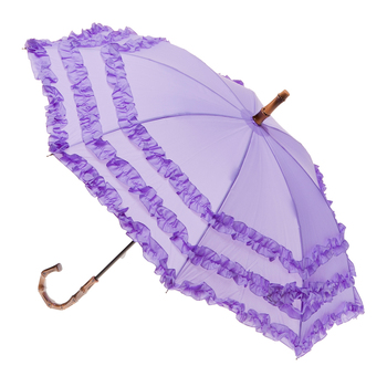 Clifton Kids Fifi Bambina 78cm Umbrella w/ Frills- Lilac