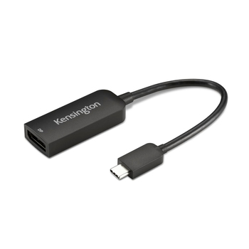 Kensington CV5000 Male USB-C to Female DisplayPort Adapter - Black