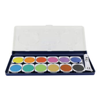 Kum Student/Artist Watercolour Palette and Tube Paintbox Set 7.5ml Opaque White