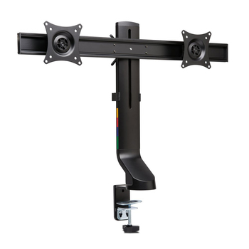 Kensington Space Saving Dual Arm Mount For Monitor - Black