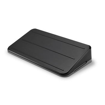 Kensington 42cm Space Saving Adjustable Foot Rest - Black