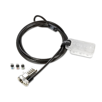 Kensington 3-in-1 Serialised Combination Lock/Cable For Laptop