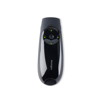 Kensington Wireless Presenter Expert Green Laser w/ USB Receiver - Black