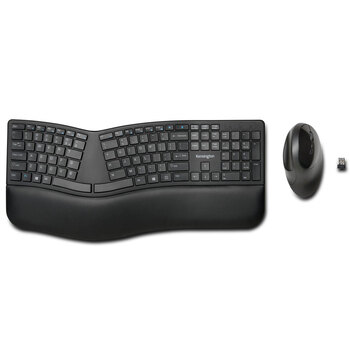 Kensington Dual Wireless Ergo Desktop Set - Black