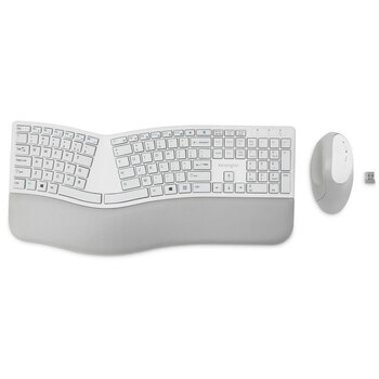 Kensington Dual Wireless Ergo Desktop Set - Grey
