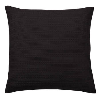 Bianca Kahlani Chocolate Polyester European Pillowcase Bedroom Cushion 65x65cm