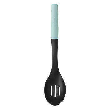 KitchenAid Plastic Soft Grip Slotted Spoon Kitchen Utensils - Mineral Water