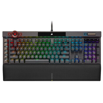 Corsair K100 RGB AXON Mechanical Cherry MX Speed Gaming Keyboard for PC