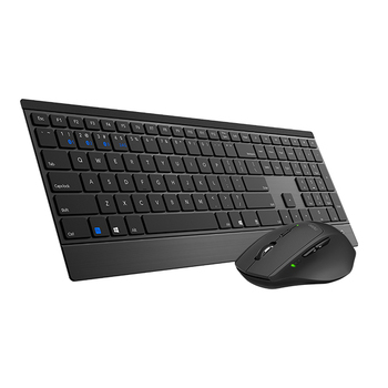 Rapoo 9500M Wireless Bluetooth 2.4GHz Keyboard & Mouse Combo - Black