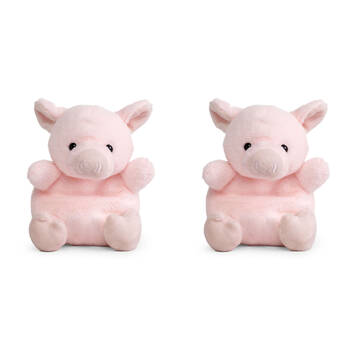 2PK Living Nature Snugglies Farm Plush Toy 15cm - Assorted 0y+
