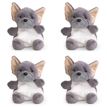 4PK Living Nature Snugglies Pets Plush Toy 15cm - Assorted 0y+