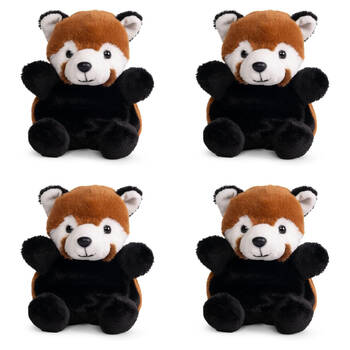 4PK Little Living Nature Snugglies Safari Plush Toy 15cm - Assorted 3y+