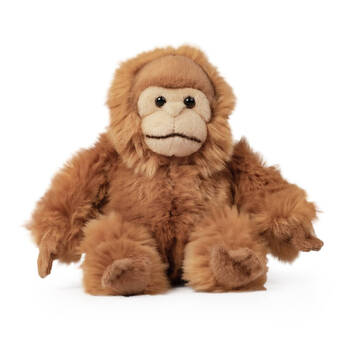 Living Nature Orangutang Small Plush Toy 17cm - Brown 0y+