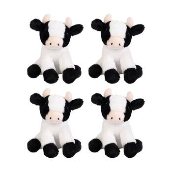 4PK  Living Nature Little Farm 16cm Animal Plush Fun Toy Assorted