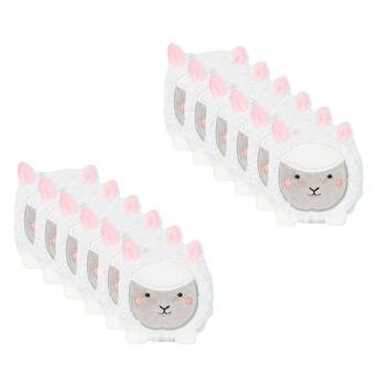 12PK Keycraft Clip & Cuddle Farm Plush Keychain 9cm - Assorted 3y+