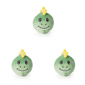 3PK Keycraft Bounce Buddies Dino Bouncy Plushies 7x10cm - Assorted 3y+