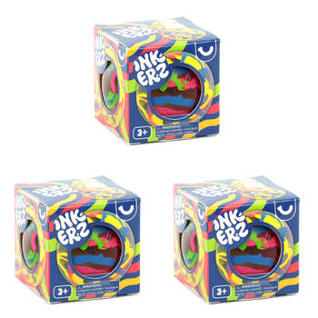 3PK Keycraft Inkerz Ball Kids/Childrens Squishy Toy - Assorted 3y+