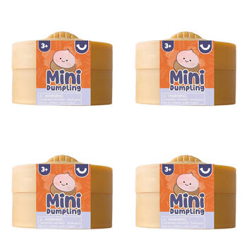 4PK Keycraft Mini Dumpling Children's Tactile Sensory Toy Squishy