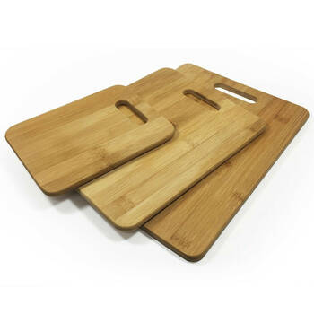 3PK Bamboo Chopping & Serving Boards