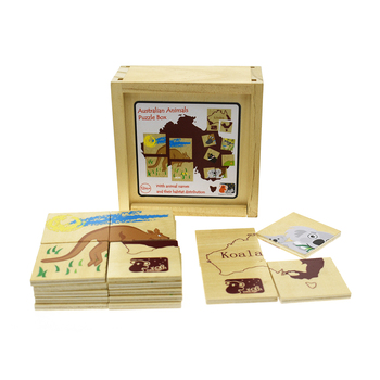 24pc Koala Dream Australian Animal Puzzle Box 18m+