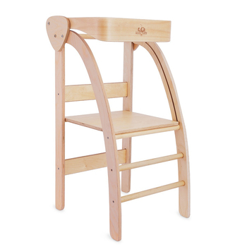 Kinderfeets 92.5cm Wooden Pikler Kids Observation Tower Natural 1y+