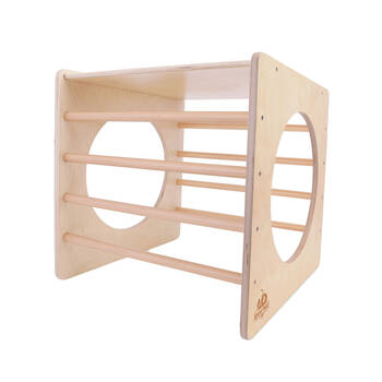 Kinderfeets Wooden Pikler Cube 60cm Kids Climbing Activity Play 12m+