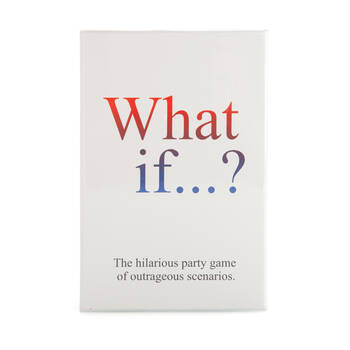 Khepar Games What If Card Game Party Set Portable Deck