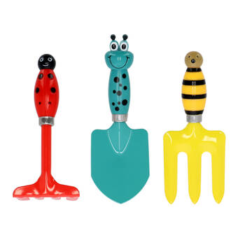 3pc Esschert Design Children's Tool Set Insects Pretend Play Gardening Toy
