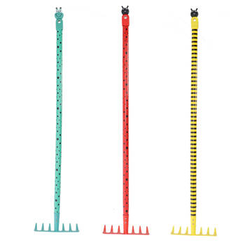 3pc Esschert Design Children's Rake Insects Pretend Play Gardening Toy
